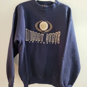 Vintage Murray State University Sweatshirt Size Large Heavy Cotton College USA